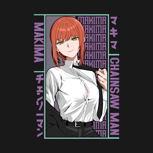 Makima Anime Fanart T-Shirt