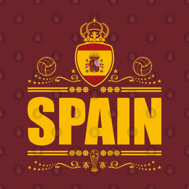 SPAIN FOOTBALL GIFTS | VINTAGE EDITION by VISUALUV