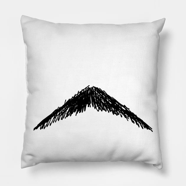 Moustache Pillow by SWON Design