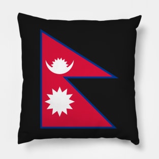 Nepalese Flag Pillow