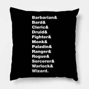 Create Your Character (Class) Pillow