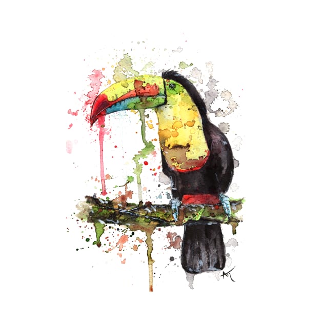 Toucan by Andraws Art