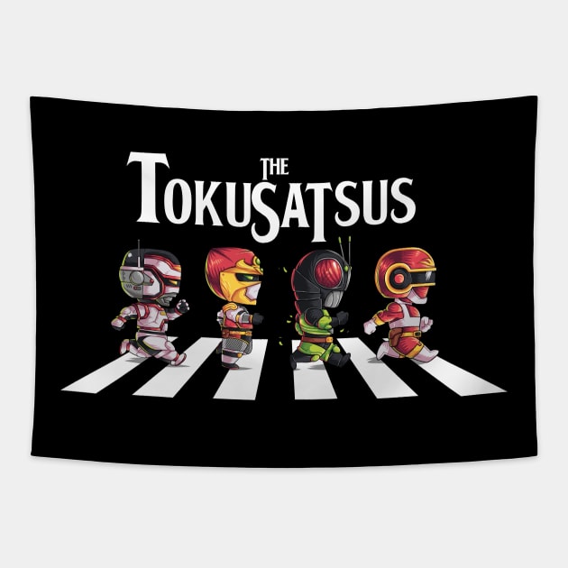 Tokusatsu Road Tapestry by douglasfeer