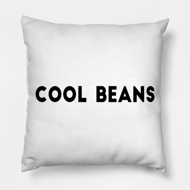 Cool Beans Pillow by WildSloths