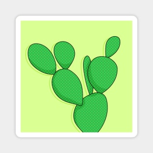 Prickly Pear Plant Magnet