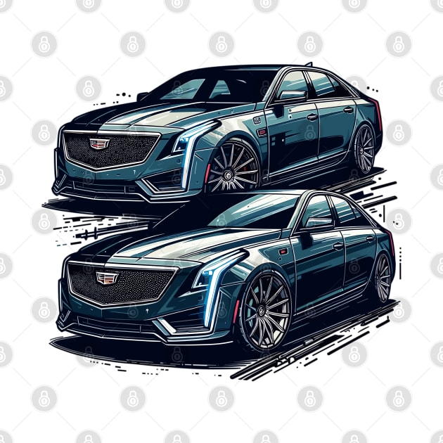 Cadillac CT6 by Vehicles-Art