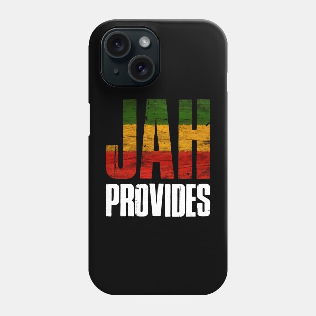 Jah Provides, Rastafarian Jamaica Phone Case by tman4life