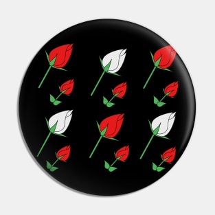 Rose buds Pin