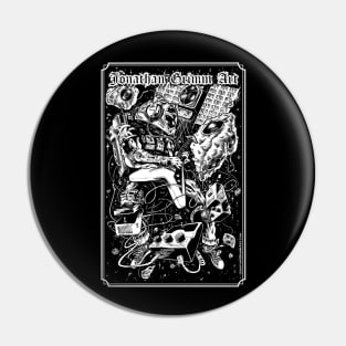 Supernaut Grimm Pin