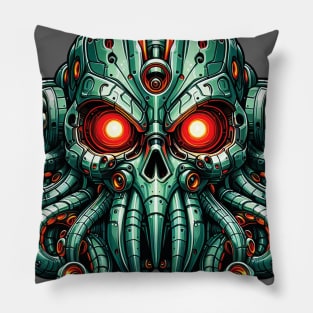 Biomech Cthulhu Overlord S01 D15 Pillow