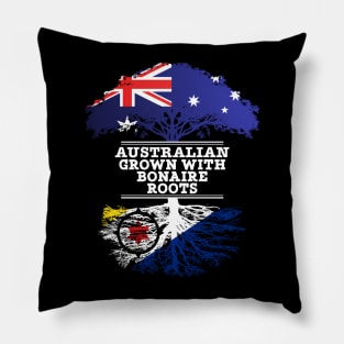 Australian Grown With Bonaire Roots - Gift for Bonaire With Roots From Bonaire Pillow