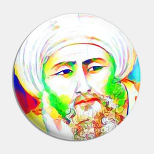 Averroes Colourful Portrait | Averroes Artwork 11 Pin