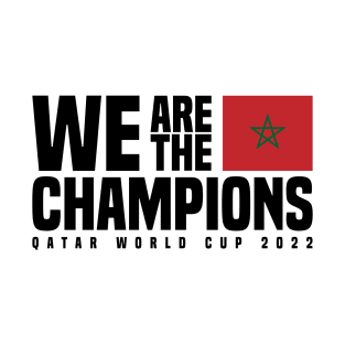 Qatar World Cup Champions 2022 - Morocco T-Shirt