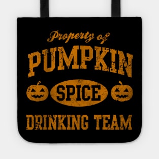 Pumpkin Spice Drinking Team Tote