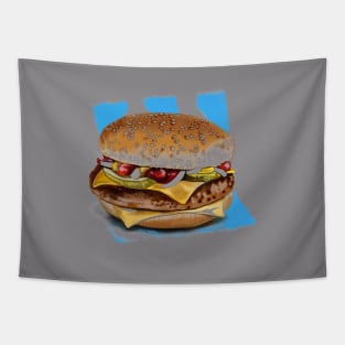 Burger Tapestry