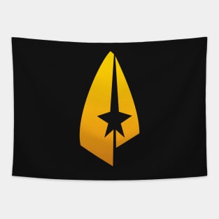 Treksphere Gold Badge Logo Tapestry