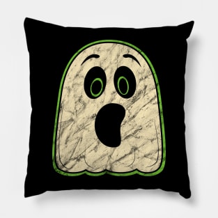 Vintage Halloween Ghost Pillow