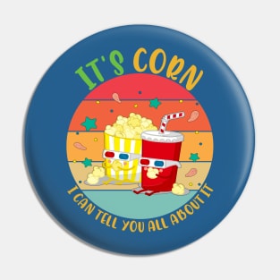 I love corn Pin