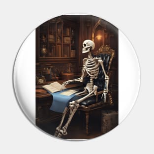 Skeleton doctor Pin