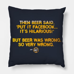 Beer said... Pillow