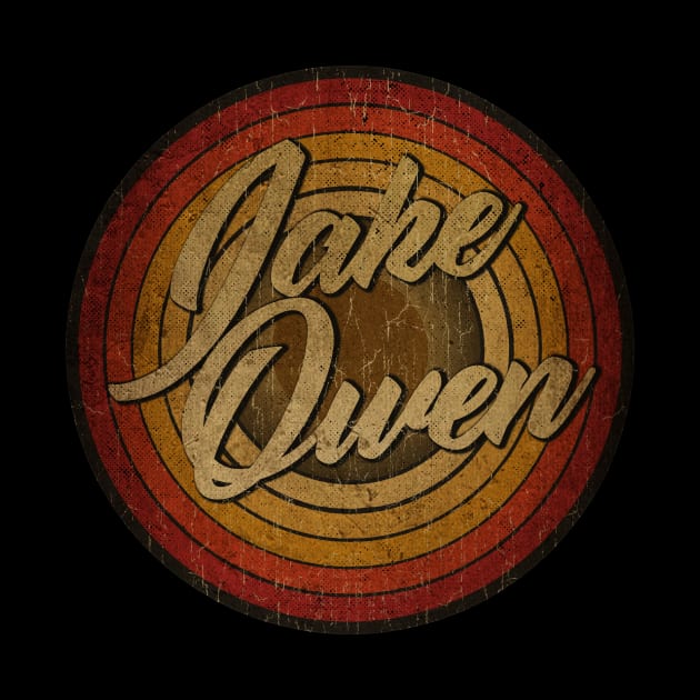 arjunthemaniac,circle vintage retro faded Jake Owen by arjunthemaniac