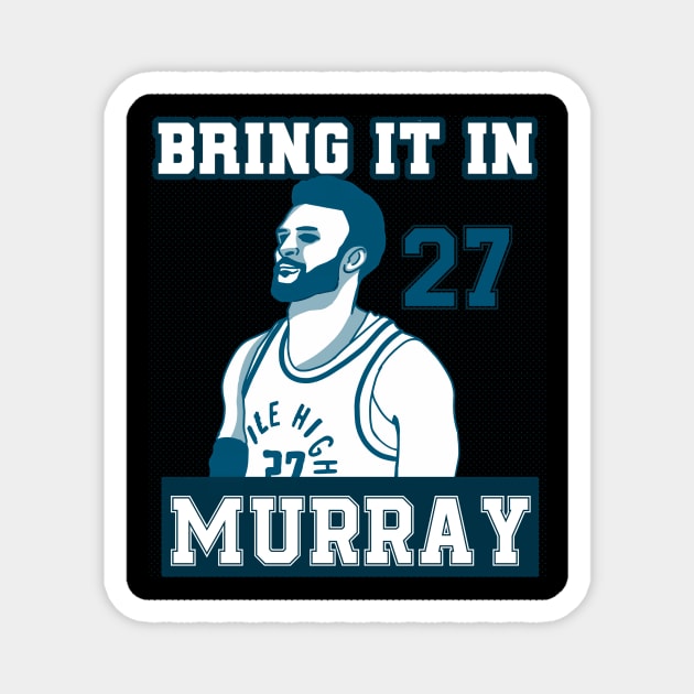 Jamal Murray Magnet by BINSU