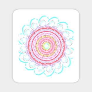 loop flower Magnet