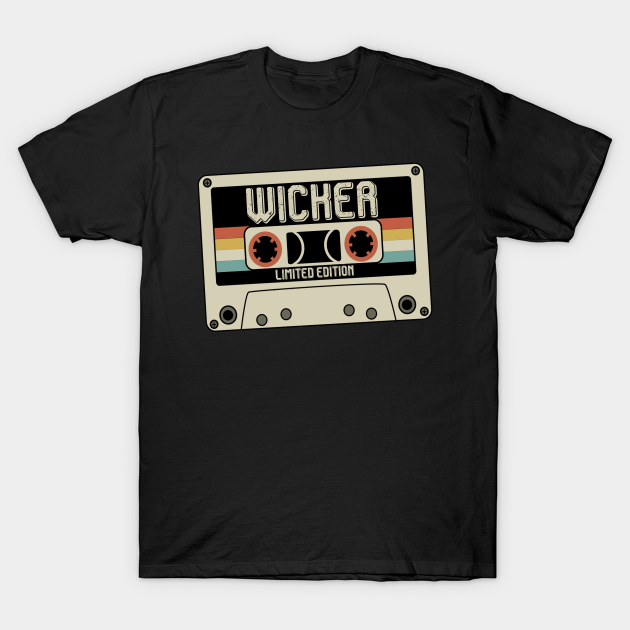 Discover Wicker - Limited Edition - Vintage Style - Wicker - T-Shirt