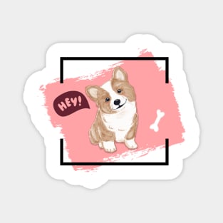 dog cute Magnet