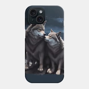 Night of the wolves Phone Case