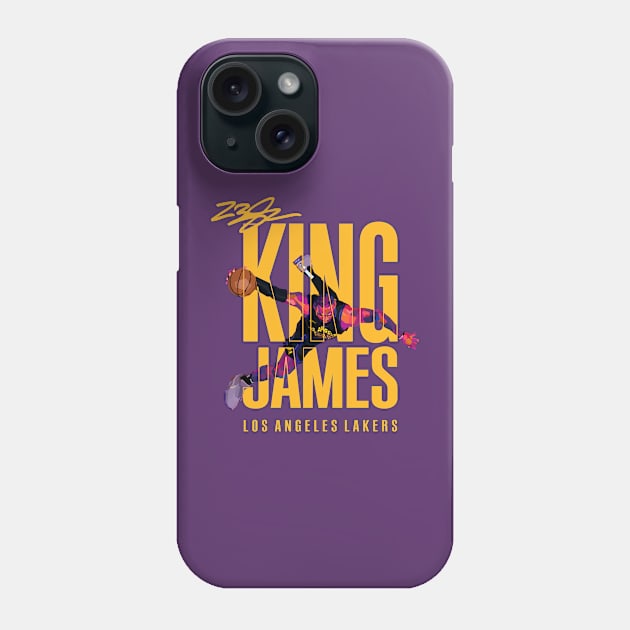 Lebron James Dunk WPAP Phone Case by awangwidyatama