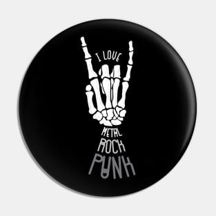 I love Rock Pin