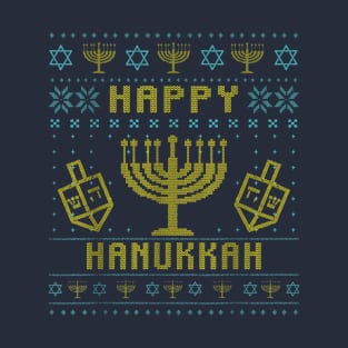 Hanukkah Happy Christmas T-Shirt