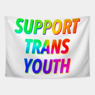 SUPPORT TRANS YOUTH 🏳️‍🌈 Tapestry