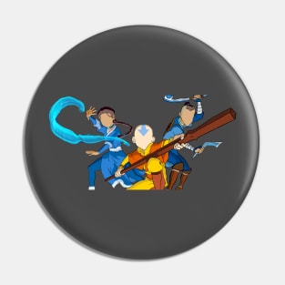 Avatar the Last Airbender Trio Pin