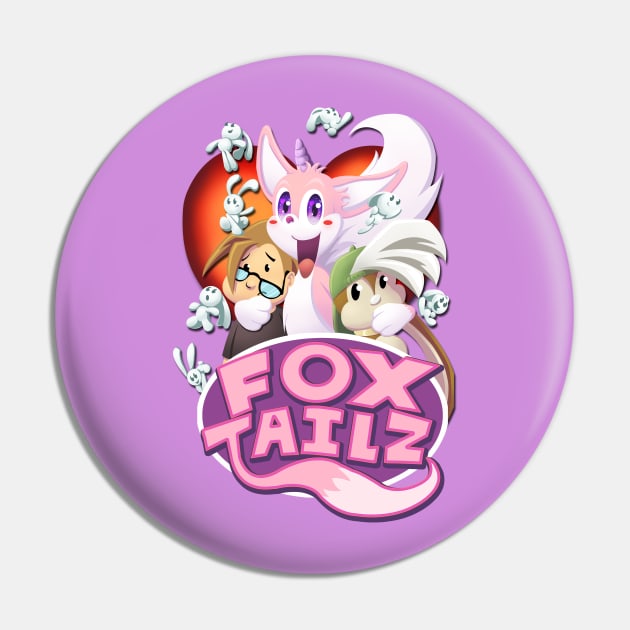 Gizmo and Bunny in Fox Tailz Pin by BackOfTheComicShopT