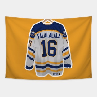 Buffalo Sabres Pat LaFontaine Christmas Tapestry