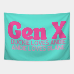 Gen X Duckie Andie Blane Tapestry