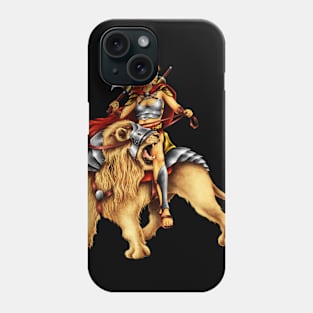 Beautiful Warrior Lion Rider Baseball Phone Case