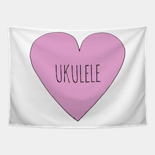 UKULELE LOVE Tapestry