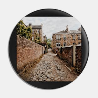 Glasgow streets print Pin