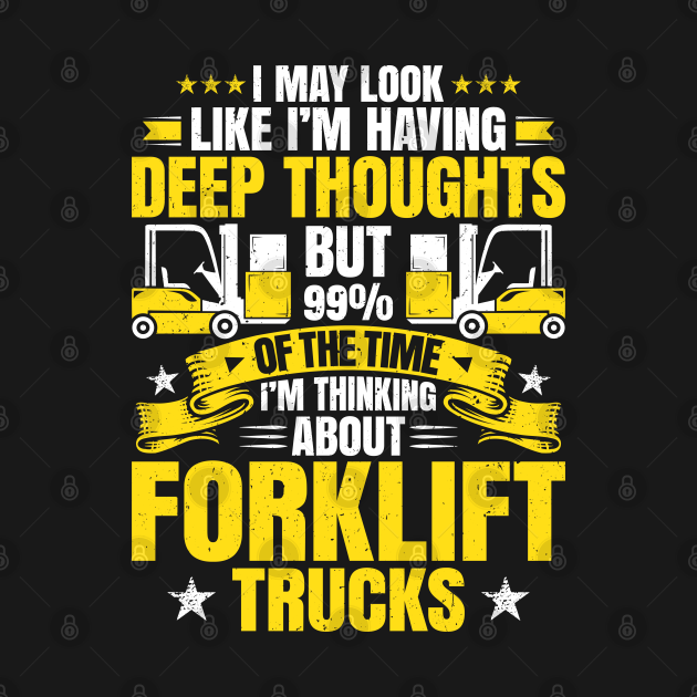 Forklift Operator Forklift Driver Forklift Truck by Krautshirts