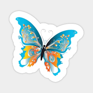 Artistic Flutterflies Magnet