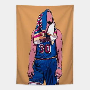 Stephen Curry Sketch Tapestry