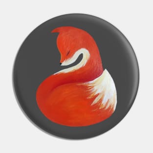 The Sleeping Fox Pin