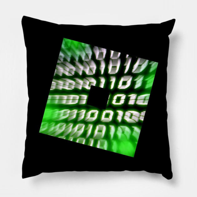 Roblox Binary Code Pillow by The Rap Addicts