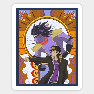 Jotaro Kujo (Star Platinum) Stickers  JoJo's Bizarre Adventure – AJTouch