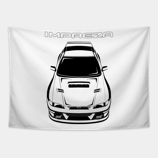 Impreza B22 STI 1st gen 1993-2000 Tapestry by jdmart