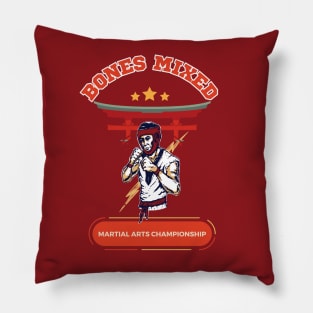 Bones Mixed Ninja Weapons Sweatshirt, Martial Arts Championship Pillow