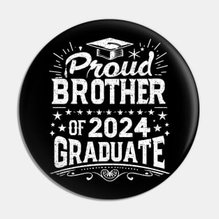 Proud Brother of 2024 Graduate Celebration Stars Pin